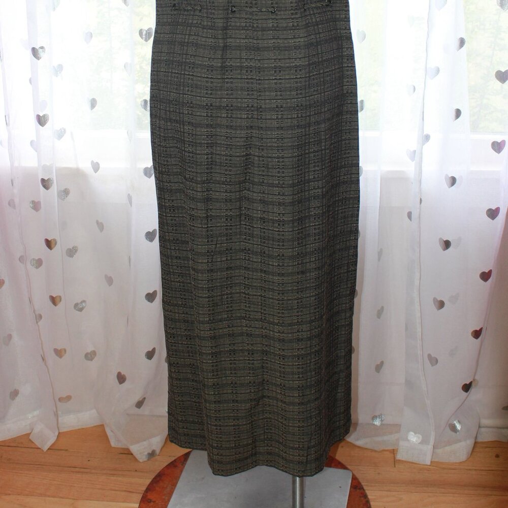 #508 Norton McNaughton Patterned Sleeveless Dress Size L - Picture 6 of 9
